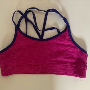 fit and active (old navy) girl's sports bra